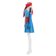 Stunning Supergirl Bombshell Cosplay Costume | Halloweez DC Comics Superhero Outfit for Halloween - Halloweez