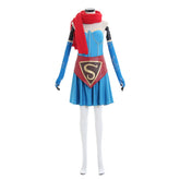 Stunning Supergirl Bombshell Cosplay Costume | Halloweez DC Comics Superhero Outfit for Halloween - Halloweez