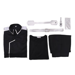 Halloweez Sword Art Online Alicization Kirigaya Kazuto School Uniform Cosplay Outfit - Halloweez