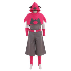 Halloweez Men’s Team Magma Cosplay Costume - Pokémon Anime Inspired - Halloweez