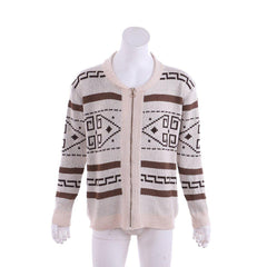 Halloweez Jeffrey Lebowski 'The Dude' Cosplay Jacket | Stylish Khaki Knitted Cardigan | Perfect for Halloween - Halloweez