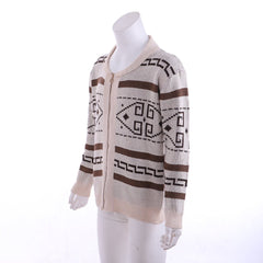 Halloweez Men's Big Lebowski Zip Up Shawl Cardigan - The Dude Knitted Sweater - Halloweez