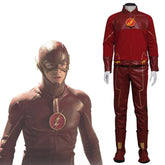 Halloweez Men's The Flash Cosplay Costume - Become the Scarlet Speedster! - Halloweez