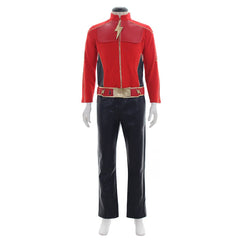 Halloweez Men's The Flash Cosplay Costume - Become the Scarlet Speedster! - Halloweez