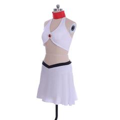 Halloweez Ty Lee Cosplay Swimsuit Set – Alluring White Top and Mini Skirt - Halloweez
