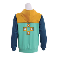 Halloweez Kpop Fairy King Harlequin Zipper Pullover - Stylish and Comfortable - Halloweez
