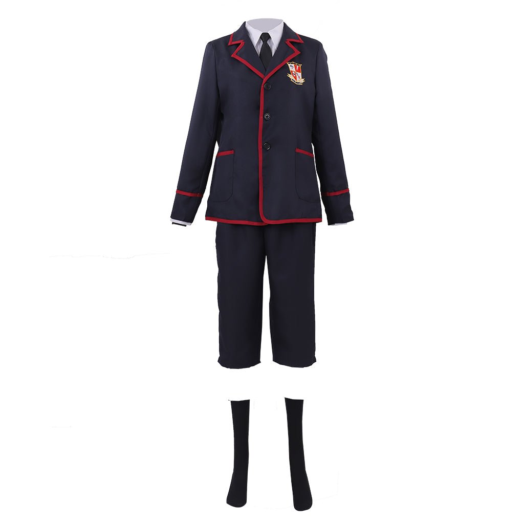 Halloweez Umbrella Academy Male School Uniform Cosplay Costume - Halloweez