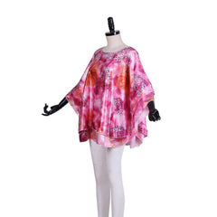 Halloweez Carole Baskin Cosplay Costume | Animal Print Butterfly Sleeve Top for Women - Halloweez