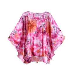 Halloweez Carole Baskin Cosplay Costume | Animal Print Butterfly Sleeve Top for Women - Halloweez