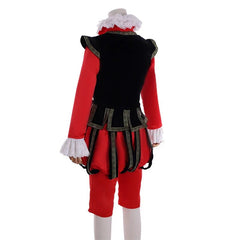 Halloweez Tudor King Cosplay Costume - Majestic Red Elizabethan Nobleman Suit for Historical Events - Halloweez