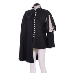 18th Century Noble Prince Military Uniform with Cape - Halloweez Renaissance Costume - Halloweez