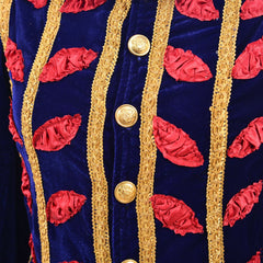 Halloweez Knight Cosplay Costume - Authentic Medieval Renaissance Blue Outfit for Men - Halloweez