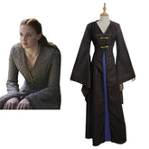 Sansa Stark Cosplay Costume Women Game of Thrones Medieval Dress for Halloween Parties - Halloweez