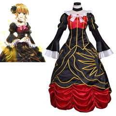 Halloweez Umineko no Naku Koro Ni Beatrice Cosplay Costume | Authentic Golden Witch Look - Halloweez