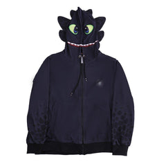 Unisex Halloweez Dragon Hoodie with Ears | Animal Cosplay Sweatshirt for Fans - Halloweez