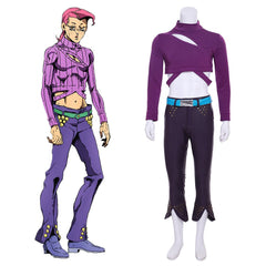 Halloweez Vinegar Doppio Cosplay Outfit | Golden Wind Anime Attire - Halloweez