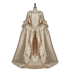 Elegant Victorian Rococo Princess Dress - Women's 3/4-Sleeve Maxi Gown for Halloweez, Parties, Performances - Halloweez