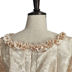 Elegant Victorian Rococo Princess Dress - Women's 3/4-Sleeve Maxi Gown for Halloweez, Parties, Performances - Halloweez