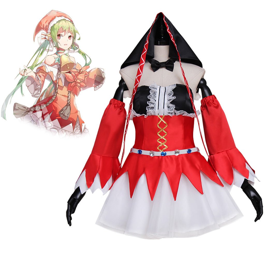 Halloweez Hatsune Miku Vocaloid Cosplay Costume | Premium Anime Outfit for Performances and Parties - Halloweez