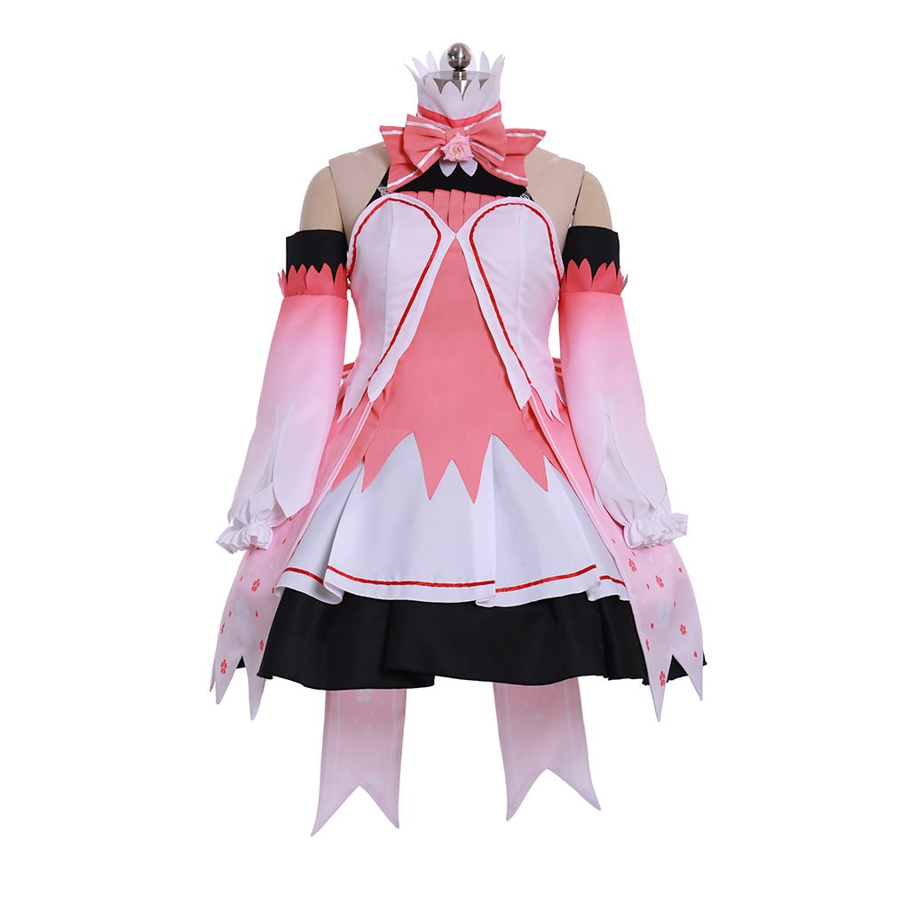 Halloweez Sakura Miku Cosplay Costume - Pink Sakura Dress for Vocaloid Fans - Halloweez