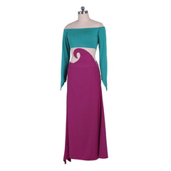 Halloweez Witch Cornelia Hale Cosplay Costume – Alluring Short Top & Long Skirt Ensemble for Women - Halloweez