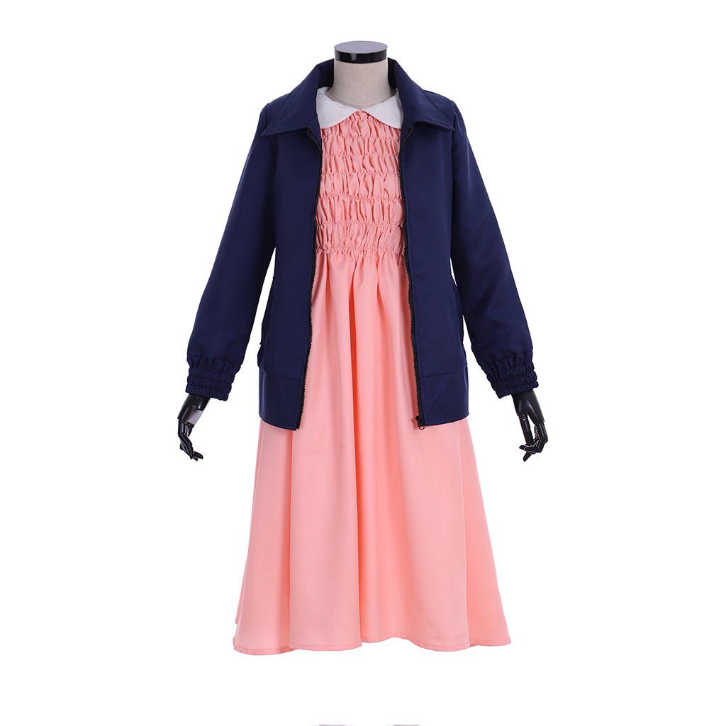 Women Plus Size Eleven Dress - Halloweez Pink Long Sleeve Dress Costume - Halloweez