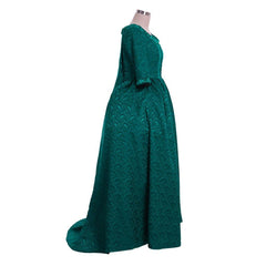 Women's Outlander Inspired Green Ball Gown Costume by Halloweez | Elegant Rococo Dress for Cosplay and Events - Halloweez