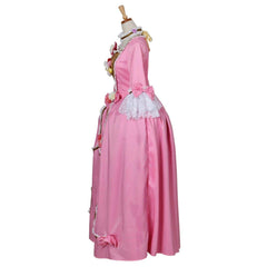 Women's Halloweez Gothic Evening Rococo Ball Gown Pink Dress | Victorian, Renaissance, Colonial, Princess Style - Halloweez