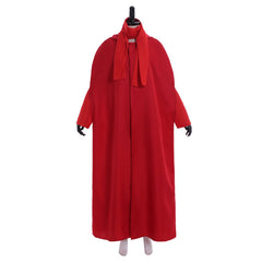 Women's Halloweez Handmaid's Tale Costume - Red Hooded Cloak Robe for Halloween - Halloweez