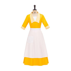 Women's Halloweez Housemaid Cosplay Costume | Frog Waitress Dress for Halloween Parties - Halloweez
