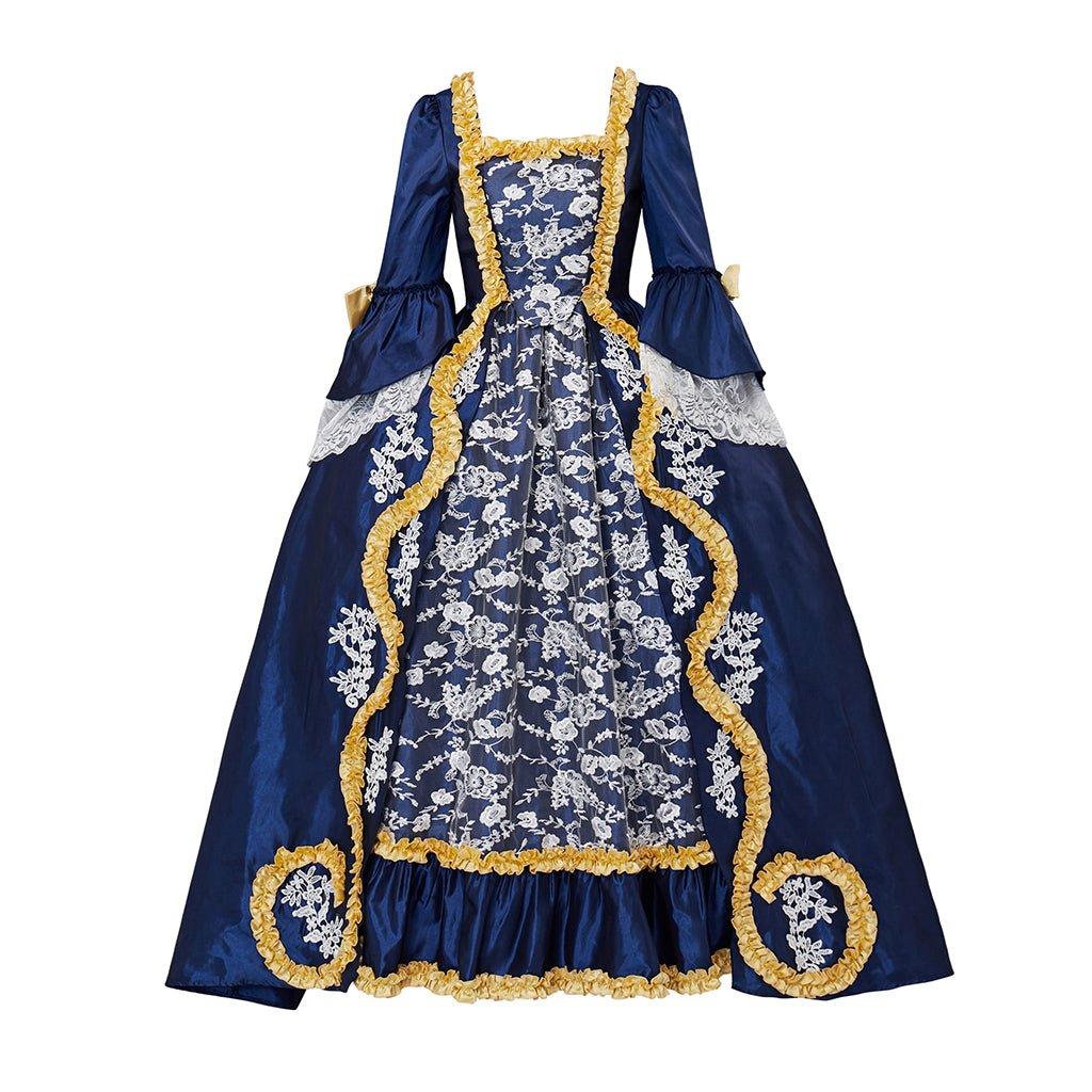 Halloweez Women's Gothic Victorian Rococo Ball Gown Dress Costume for Adult Women - Halloweez