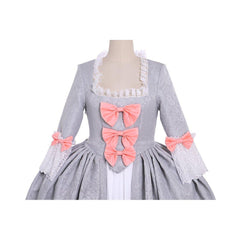 Women's Halloweez Rococo Ball Gown | Elegant Victorian Costume in Grey | Timeless Colonial Period Princess Dress - Halloweez
