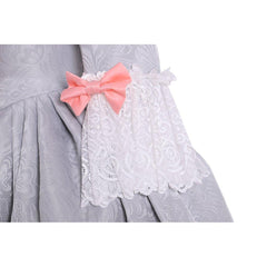 Women's Halloweez Rococo Ball Gown | Elegant Victorian Costume in Grey | Timeless Colonial Period Princess Dress - Halloweez