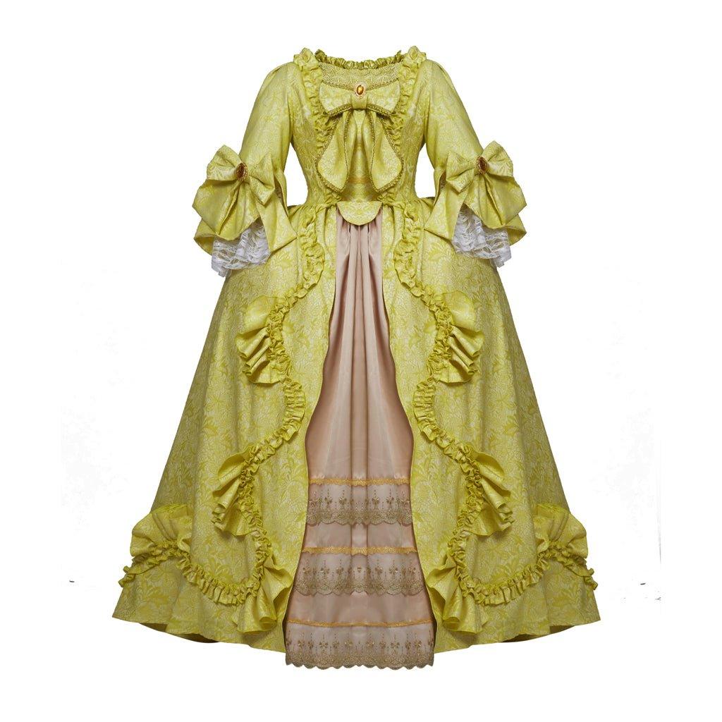 Elegant Women's Rococo Ball Gown | Inspired by Marie Antoinette for Halloweez, Balls, and Events - Halloweez
