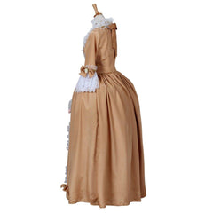 Women's Halloweez Rococo Ball Gown | Elegant Victorian Yellow Dress | Colonial Era Princess Costume - Halloweez