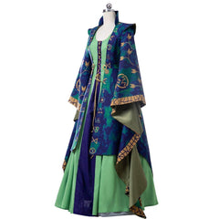 Women's Halloweez Winifred Sanderson Cosplay Costume | Green Witch Robe - Halloweez