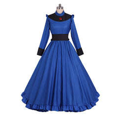 Halloweez Grandma Blue Cosplay Costume - Spirited Away Yubaba Outfit - Halloweez