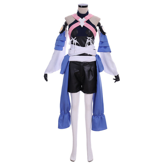 Kingdom Hearts 1.5 cosplay characters Aqua, Pence, and Riku