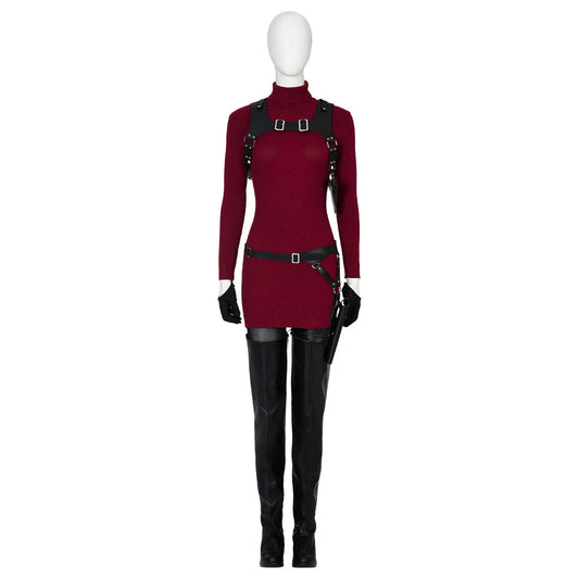 Ada Wong and Luis Serra Resident Evil Cosplay Costumes