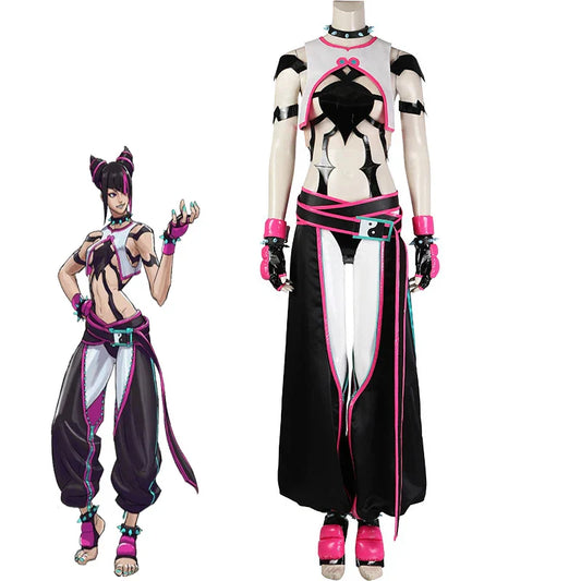 Juri Han Cosplay Costume from Street Fighter