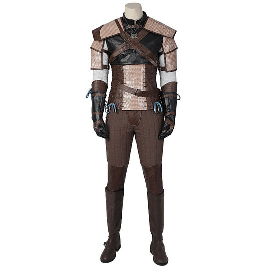 Geralt of Rivia and Yennefer cosplay costumes for Halloween