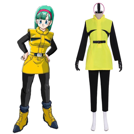 Dragon Ball Z Bulma Planet Namek Cosplay Costume