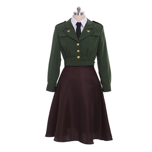 Anime Women Agent Cosplay Costume for Halloween