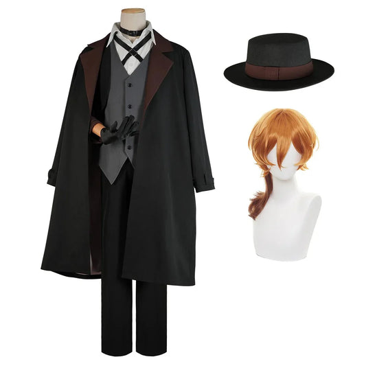 Nakahara Chuuya Cosplay Costume from Bungo Stray Dogs