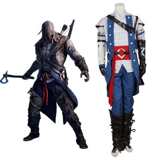 Astricos Premium AC Origins Connor Kenway Cosplay Costume