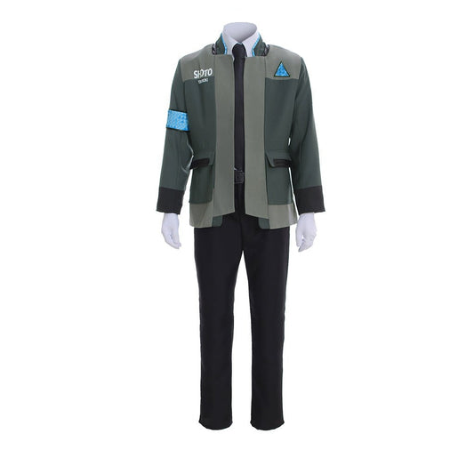 Connor RK800 Detroit Become Human Cosplay Costume Full Set Uniform for Adult Men