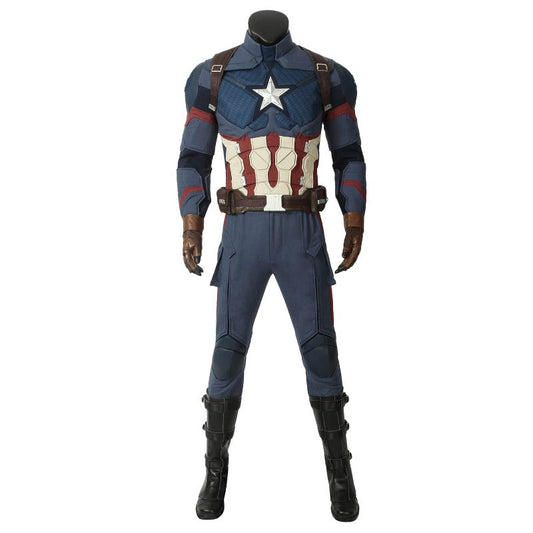 Captain America Steve Rogers Cosplay Costume by Halloweez