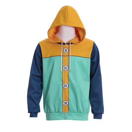 Astricos's Fairy King Harlequin Zipper Pullover from The Seven Deadly Sins