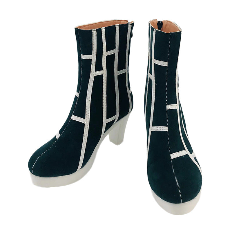 JOJO's Bizarre Adventure Jolyne Cujoh Cosplay Shoes for Anime Expo - Halloweez