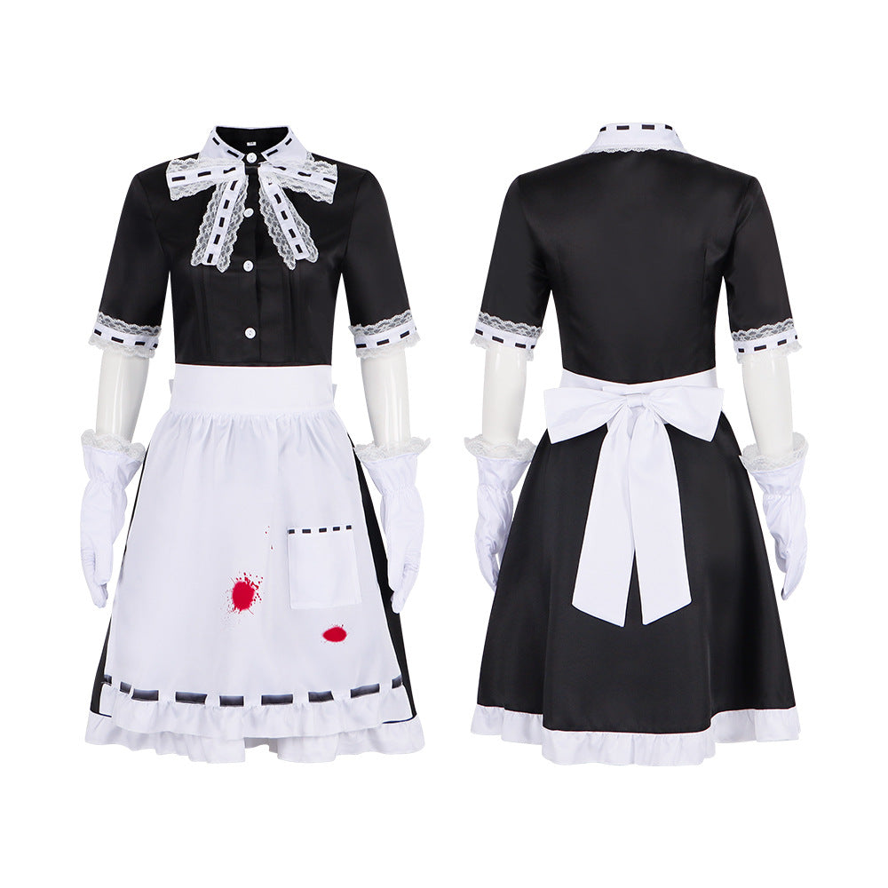 Fifth Personality Cosplay Costume Female Doctor Banquet Maid Full Set Anime Game 2D Suit - Halloweez